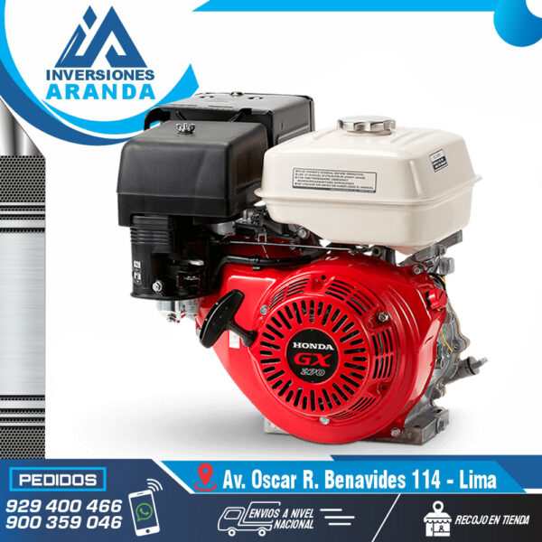 MOTOR ESTACIONARIO GASOLINERO GX270 – HONDA