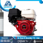 MOTOR ESTACIONARIO GASOLINERO HONDA GX430T QX