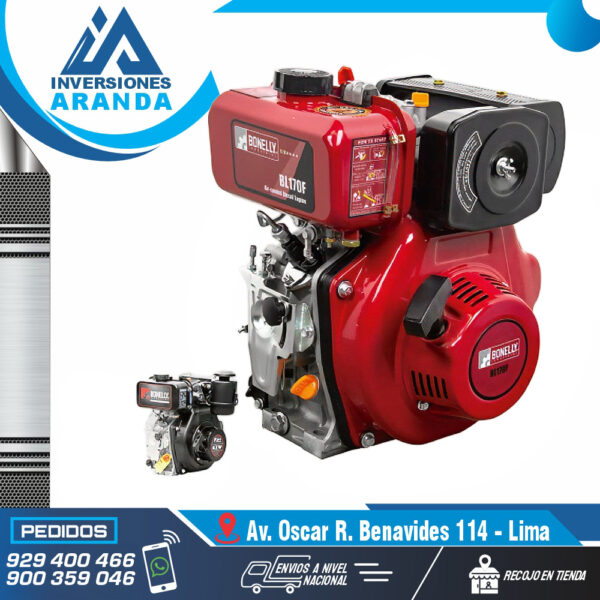 MOTOR ESTACIONARIO PETROLERO BL170F - BONELLY