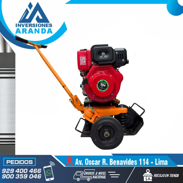 PLANCHA COMPACTADORA C/MOTOR RIPPER DIESEL 10 HP MOD-PCRD-10