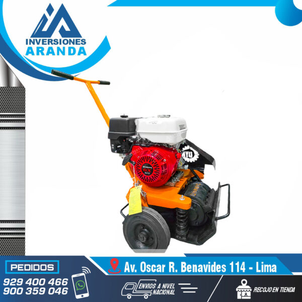 PLANCHA COMPACTADORA CON MOTOR HONDA MOD-GX270-9