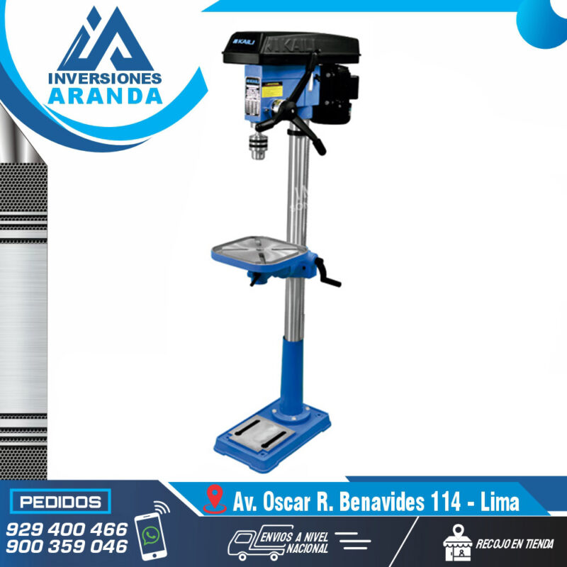 TALADRO DE BANCO 3/4, 1.5 HP, KAILI MOD-KL838