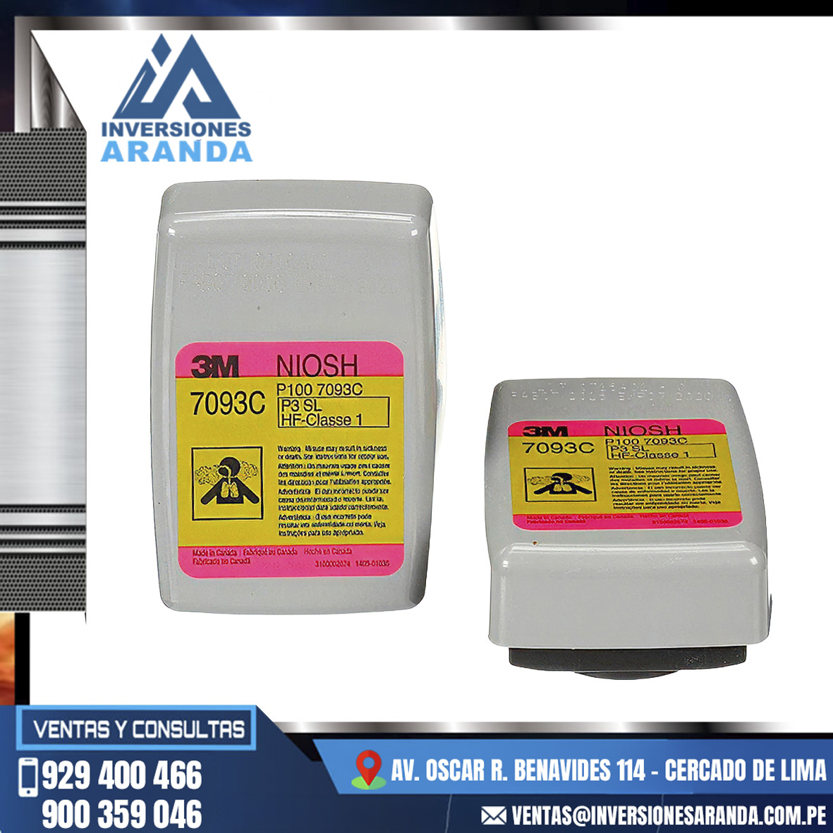 3M-7093C-FILTRO-PARA-PARTICULAS-P100.jpg 3M 7093C FILTRO PARA PARTÍCULAS P100 - Imagen 1