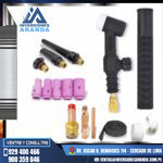 ACCESORIOS PARA ANTORCHA TIG SERIE 17 (CUELLO RIGIDO)