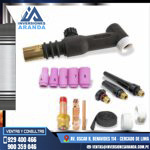 ACCESORIOS PARA ANTORCHA TIG SERIE 26