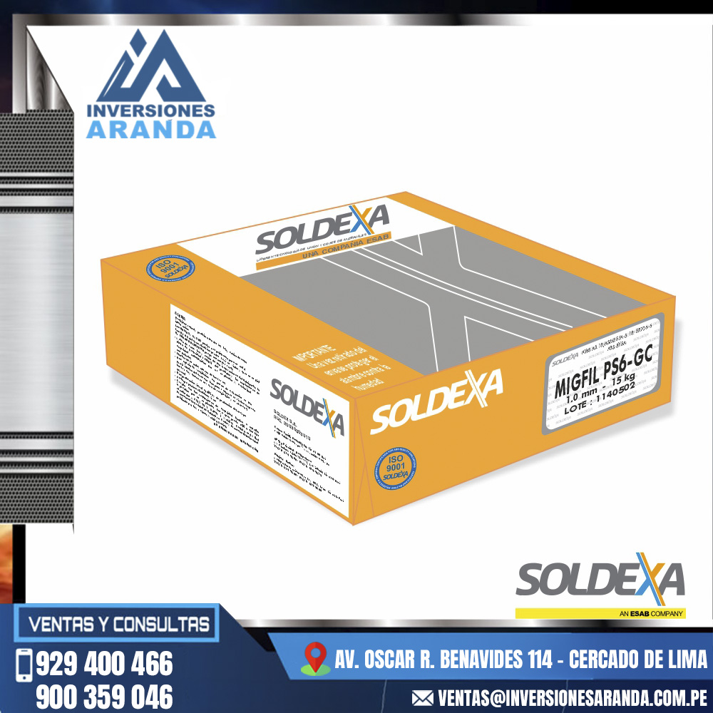 ALAMBRE-MIGFIL-PS6-GC-SOLDEXA.jpg ALAMBRE MIGFIL PS6-GC - SOLDEXA - Imagen 1