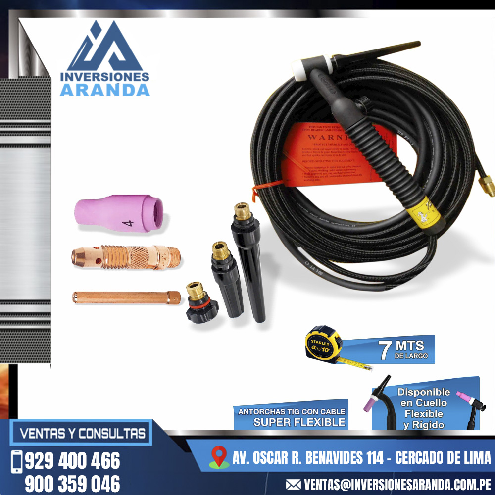ANTORCHA-TIG-PROFAX-SR26-FV-1.jpg ANTORCHA TIG PROFAX SR26 FV - Imagen 1