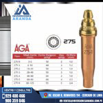 BOQUILLA DE CORTE 275 - AGA
