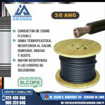 CABLE DE SOLDAR 3/0 AWG