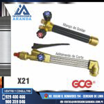 CAÑA DE OXICORTE TIPO AGA X21 - GCE