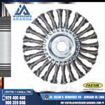CEPILLO CIRCULAR TRENZADO DE 6"- FAESIN