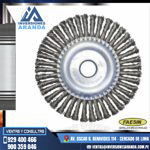 CEPILLO CIRCULAR TRENZADO DE 6" PIPE LINE - FAESIN