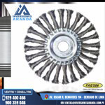 CEPILLO CIRCULAR TRENZADO DE 7"- FAESIN