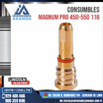 DIFUSOR-ROSCA MAGNUM® PRO 550A COPPLER PLUS