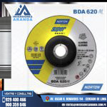 DISCOS DE DESBASTE BDA 620 AL - NORTON