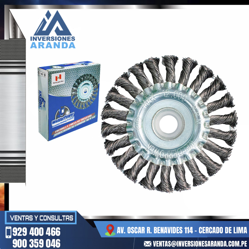 ESCOBILLA-CIRCULAR-TRENZADO-PARA-ACERO-AL-CARBONO-.jpg ESCOBILLA CIRCULAR TRENZADO PARA ACERO AL CARBONO - Imagen 1