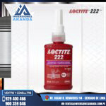 FIJADOR DE ROSCAS BAJA RESISTENCIA- LOCTITE 222