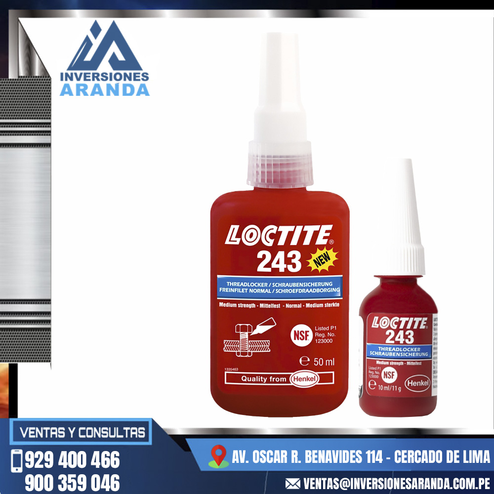 FIJADOR-DE-ROSCAS-LOCTITE®-243-RESISTENCIA-MEDIA-50ML-10ML-1.jpg FIJADOR DE ROSCAS LOCTITE® 243 - RESISTENCIA MEDIA - 50ML - 10ML - Imagen 1