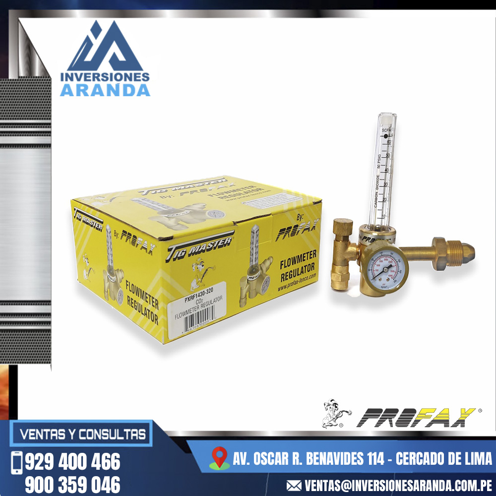 FLUJOMETRO-PXRF-1430-320-PROFAX.jpg FLUJOMETRO PXRF 1430-320 - PROFAX - Imagen 1