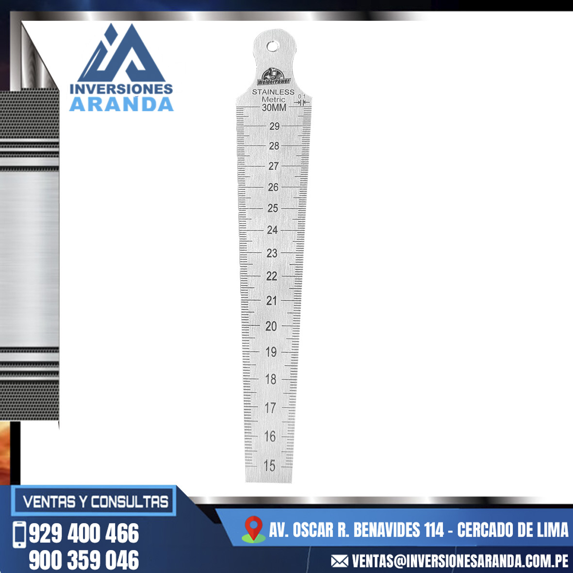 GALGA-TAPER-GAUGE-15-30-MM.jpg GALGA TAPER GAUGE 15 - 30 MM - Imagen 1