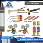 KIT ACCESORIOS OXICORTE AGA X21