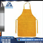 MANDIL DE CUERO AMARILLO PARA SOLDADOR