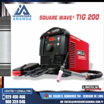 MAQUINA DE SOLDAR TIG - SQUARE WAVE TIG 200 - LINCOLN