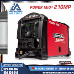 MAQUINA MULTIPROCESO POWER MIG 210MP - LINCOLN