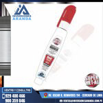 MARCADOR PARA METAL SUPER MET-AL - ROJO