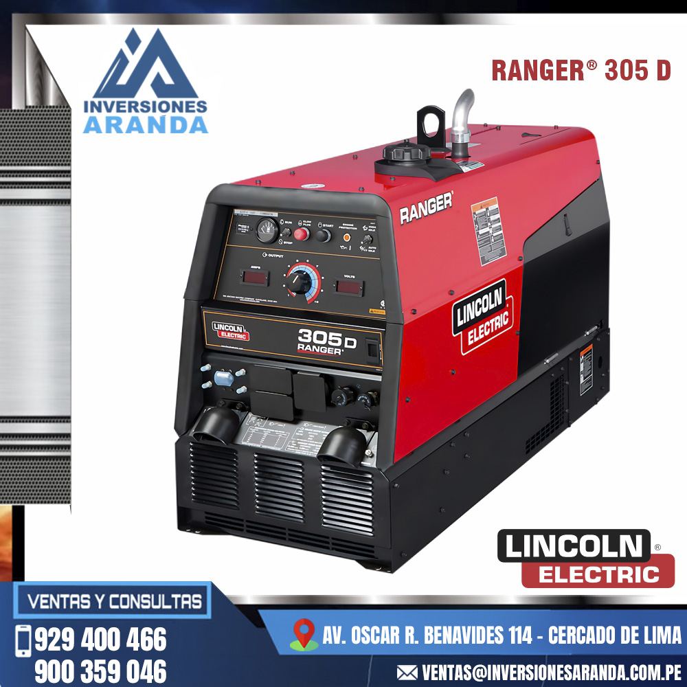 MOTOSOLDADORA-RANGER®-305-D-LINCOLN.jpg MOTOSOLDADORA RANGER® 305 D - LINCOLN - Imagen 1
