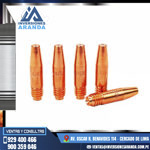 PUNTAS DE CONTACTO CÓNICAS TIPO TREGASKISS® 250/350/450/550 AMP (CM INDUSTRIES®)