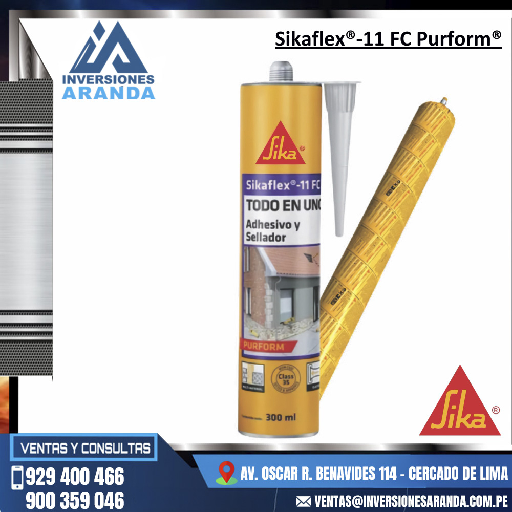 SIKAFLEX®-11-FC-PURFORM®.jpg SIKAFLEX 11 FC PURFORM - Imagen 1