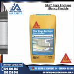 SIKA® PEGA ENCHAPE BLANCO FLEXIBLE