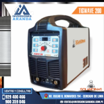 SOLDADURA INVERSORA TIG AC-DC - TIGWAVE200 - SOLANDINAS