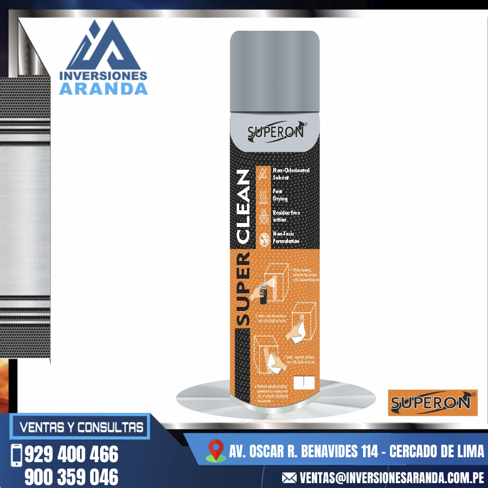 SUPER-CLEAN-SUPERON-1.jpg TINTES PENETRANTES - SUPER CLEAN - SUPERON - Imagen 1