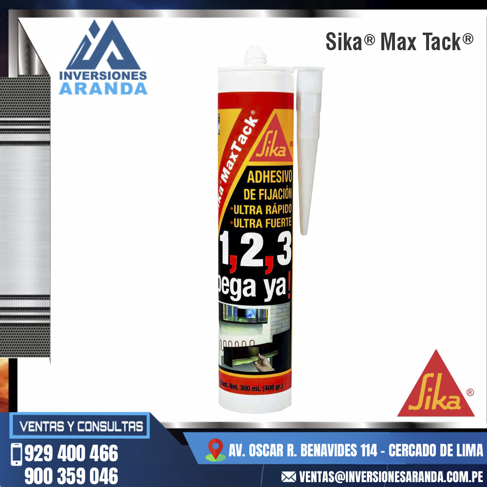 Sika®-Max-Tack®.jpg SIKA® MAXTACK® - Imagen 1