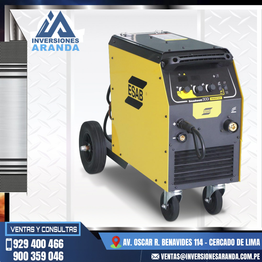 Smashweld-300i-Inverter-ESAB.jpg Smashweld 300i Inverter - ESAB - Imagen 1
