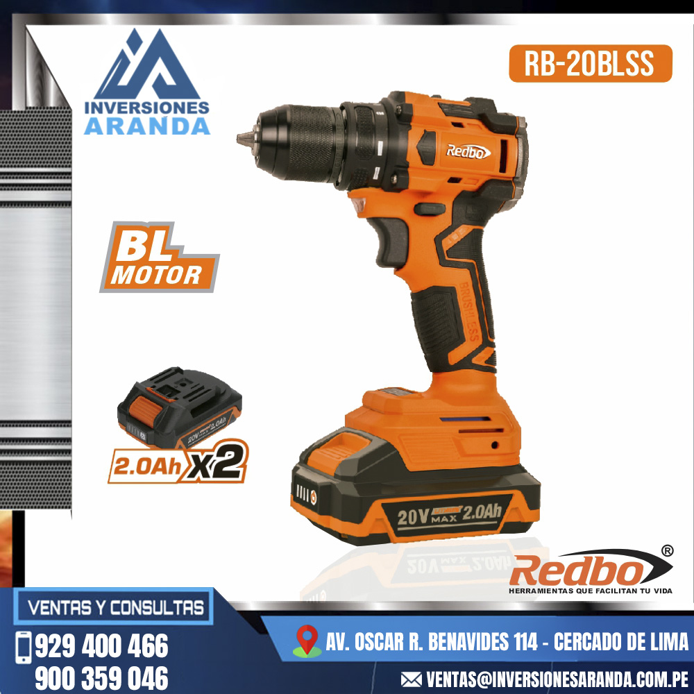 TALADRO-ATORNILLADOR-BRUSHLESS-RB-20BLSS-REDBO®.jpg TALADRO ATORNILLADOR BRUSHLESS - RB-20BLSS - REDBO® - Imagen 1