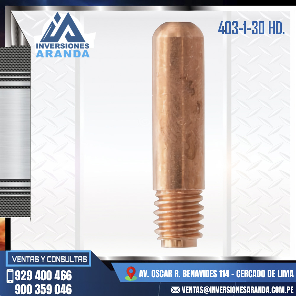 TIP-DE-CONTACTO-403-1-30-hd-WELDER-POWER.jpg TIP DE CONTACTO 403-1-30 HD- WELDER POWER - Imagen 1
