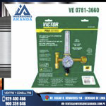 VE 0781-3660  FLUJÓMETRO HRF2480P-320 - CO2 VICTOR